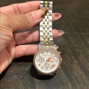 Michael Kors Three-Tone Women's Watch